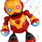 Bestie Toys 360 Degree Rotating Dancing Hero Robot With Bump N Go Action