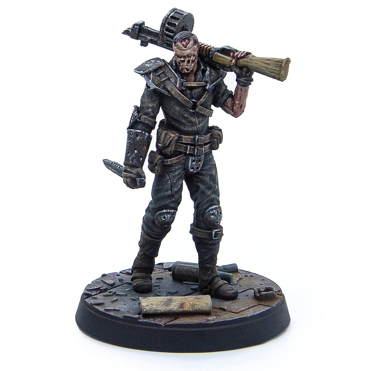 Modiphius Fallout Wasteland Warfare: Survivors: Capital Companions - 3 Miniatures, 32Mm Unpainted Resin Figures, Capital Wave