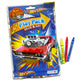 Monster Jam and Hot Wheels Magic Ink Coloring Book Set Kids Toddlers - Bundle with 2 Imagine Ink Coloring Books with Invisible I