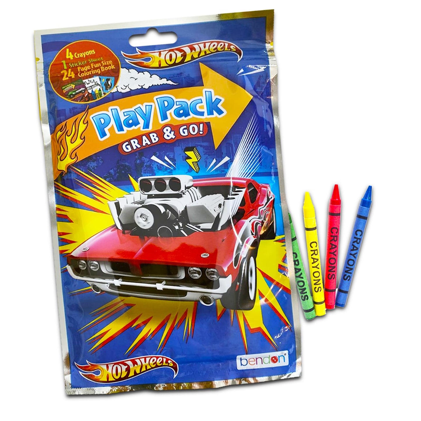 Monster Jam and Hot Wheels Magic Ink Coloring Book Set Kids Toddlers - Bundle with 2 Imagine Ink Coloring Books with Invisible I