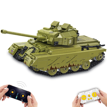 Military Rc Tank Building Toys -983 Pcs Ww2 Army Military Toys Building Blocks For Adults, World Of Tanks Building Set For Sons
