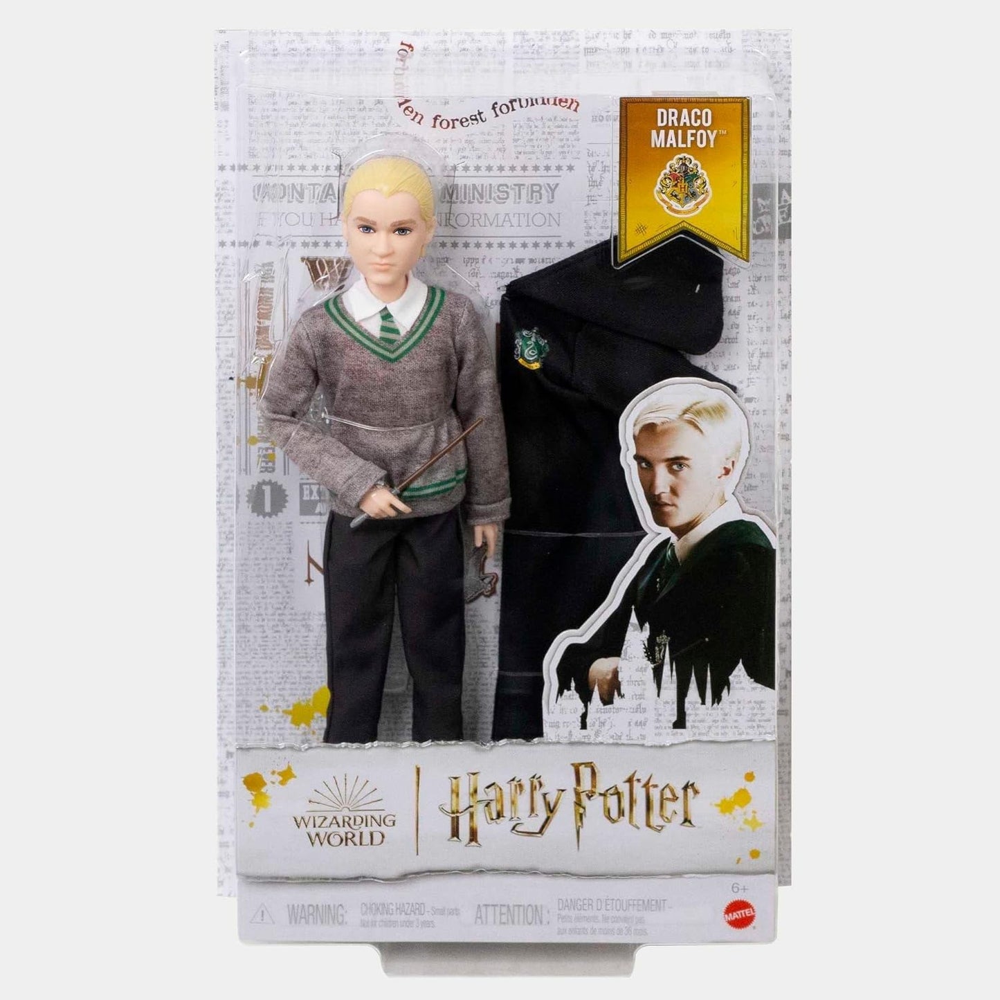 Harry Potter Mattel Toys | Draco Malfoy Doll | Doll Clothes Doll | Birthday Gift | Collectible Toy, Hmf35