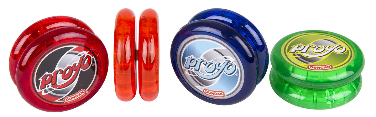 Duncan Toys ProYo Looper Yo-Yo, Beginner Yo-Yo with String, Wooden Axle and Plastic Body, Mystery Color