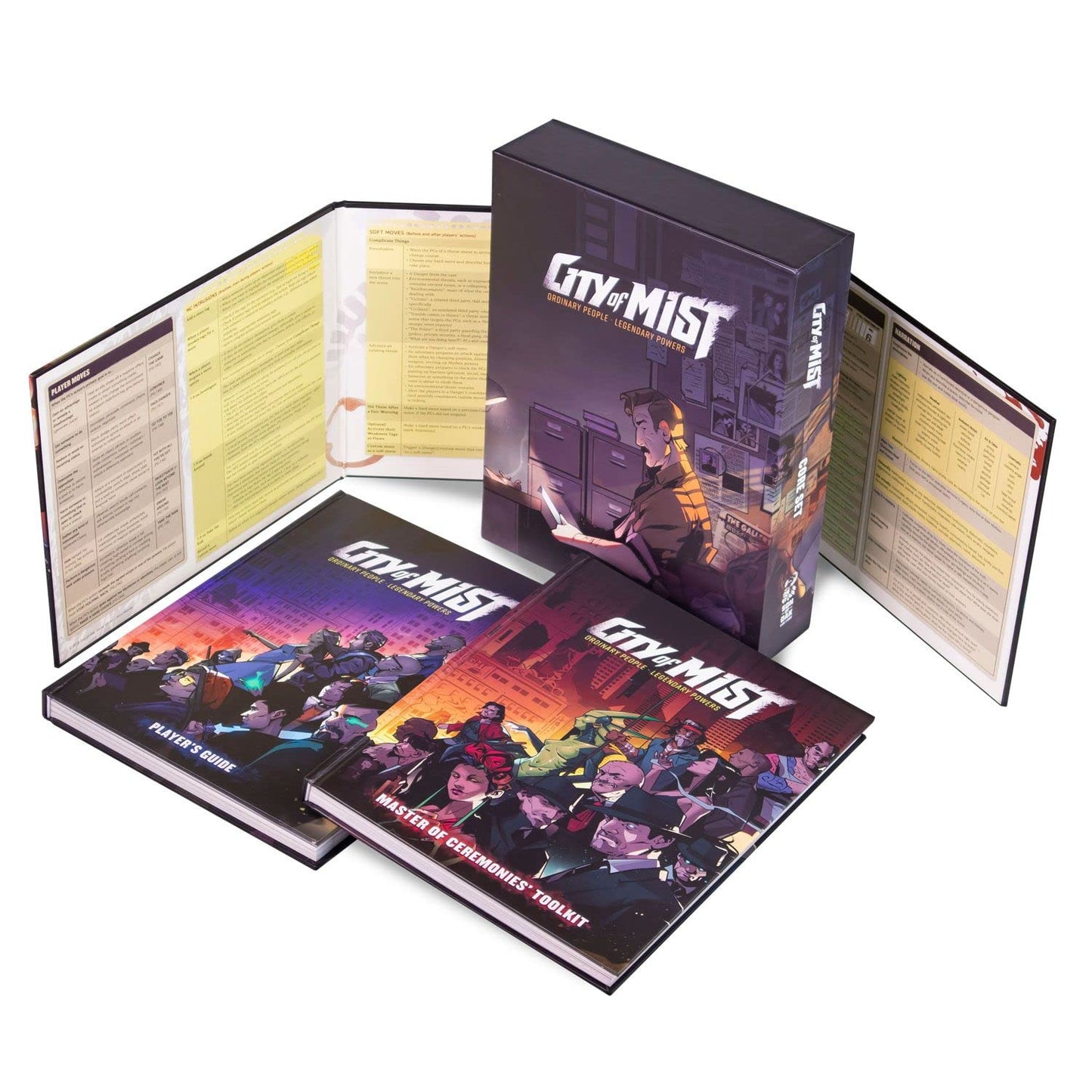 Modiphius Son of Oak Core Premium Set - City of Mist RPG - Medium - Paper