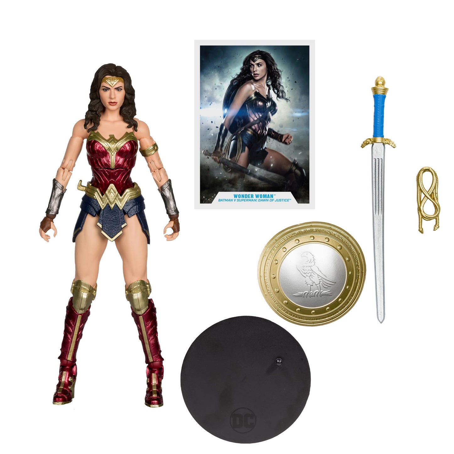 McFarlane Toys DC Multiverse Wonder Woman Action Figure 7in Multicolor Plastic Model 15689
