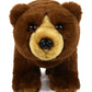 Ice King Bear Realistic Brown Bear Stuffed Animal Plush Toy 12 Inches (Original)