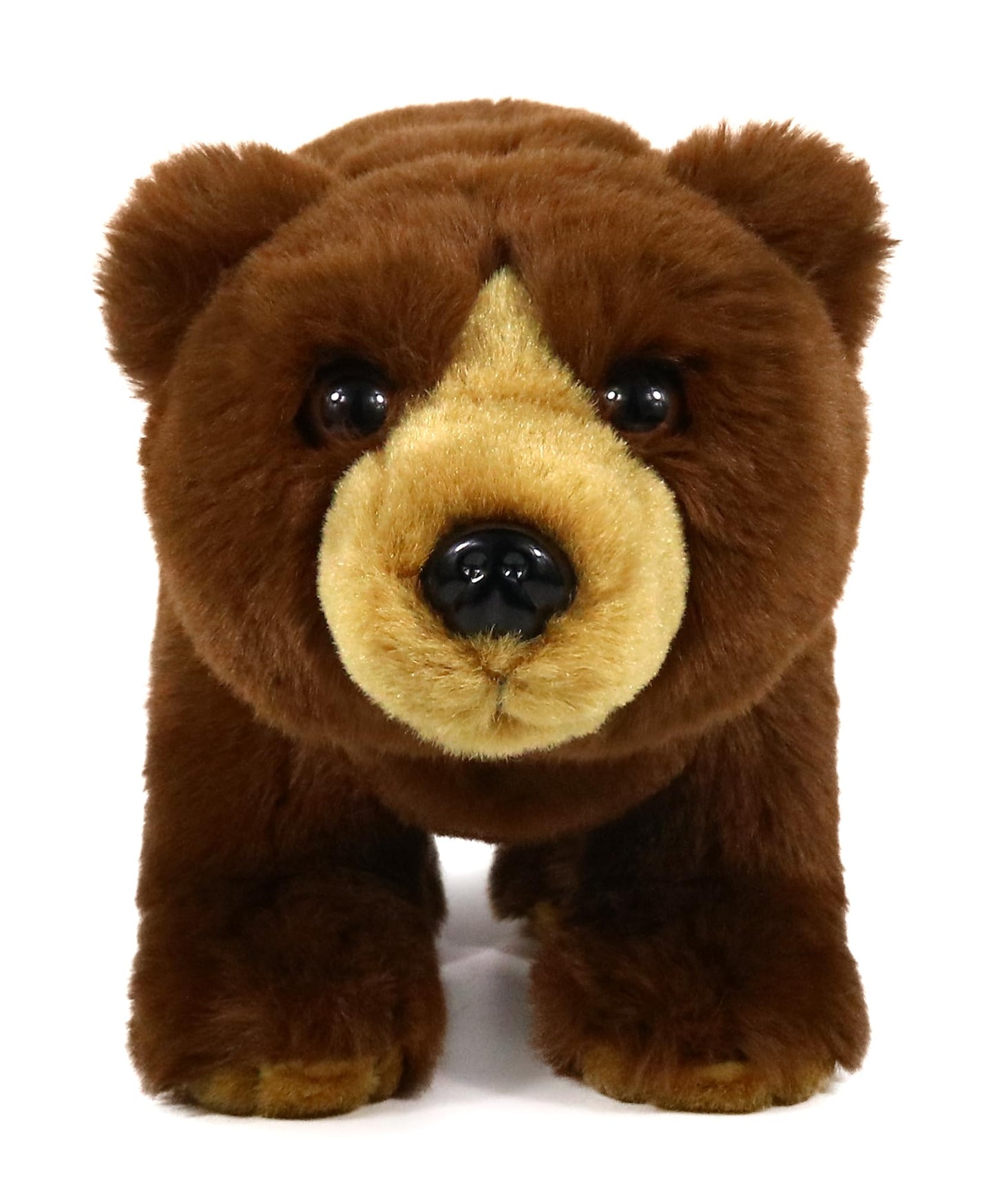 Ice King Bear Realistic Brown Bear Stuffed Animal Plush Toy 12 Inches (Original)