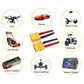 Zhofonet 3 Pairs Xt60 Plug Female And Male Connector,Xt60 Connector Adapter With 5Cm 12Awg Silicone Wire For Rc Lipo Battery Cab
