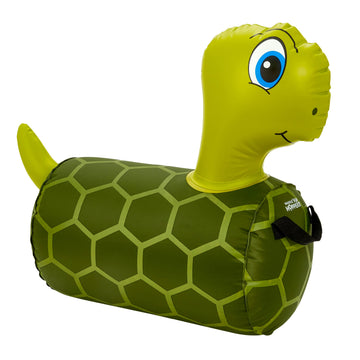 Waddle Hip Hopper Inflatable Hopping Animal Bouncer Turtle, Ages 2 And Up, Supports Up To 85 Pounds