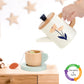 Pairpear Wooden Tea Set For Toddlers,Wooden Toys Tea Party Set Play Kitchen Accessories For Kids Girls And Boys 3 Years And Up,T