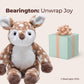 Bearington Willow Plush Fawn Stuffed Animal, 15 Inches