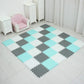 MQIAOHAM 18 Pieces Puzzle Play Mats, Soft Baby Play Mat, Kids Interlocking Foam Floor Tiles, Toddlers Carpet Playmats G301018-10