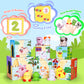 Shylizard Toddler Farm Animal Sorting And Stacking Toys, Nesting Boxes And Blocks With Finger Puppets - Gifts For 1-3 Year Olds