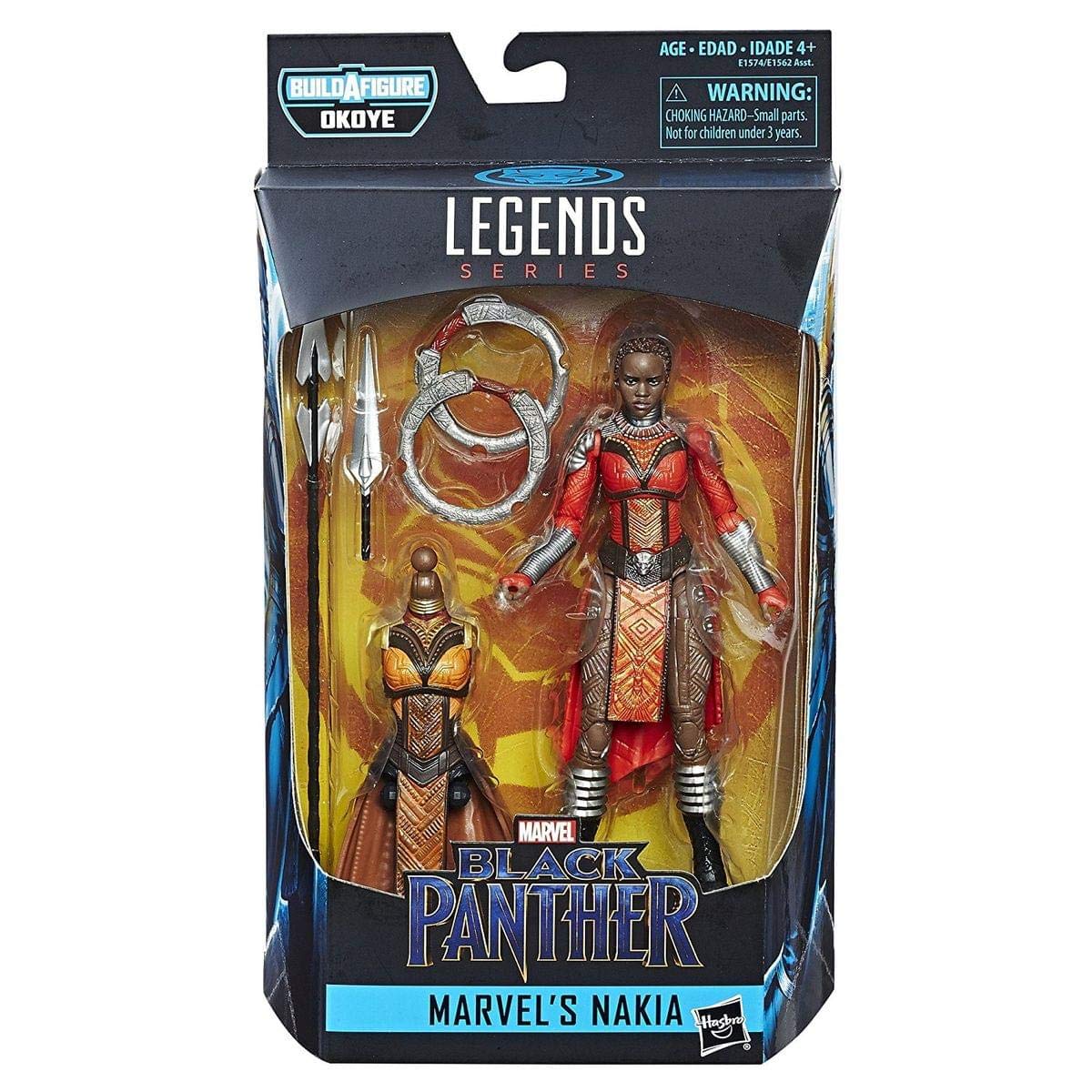 Marvel Black Panther Legends Series Nakia, 6-Inch
