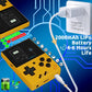 Miyoo Mini V4 Handheld Game Console 2.8-Inch 750*560 Ips Screen 2000Mah Miyoo-Mini V4 With Portable Case Yellow