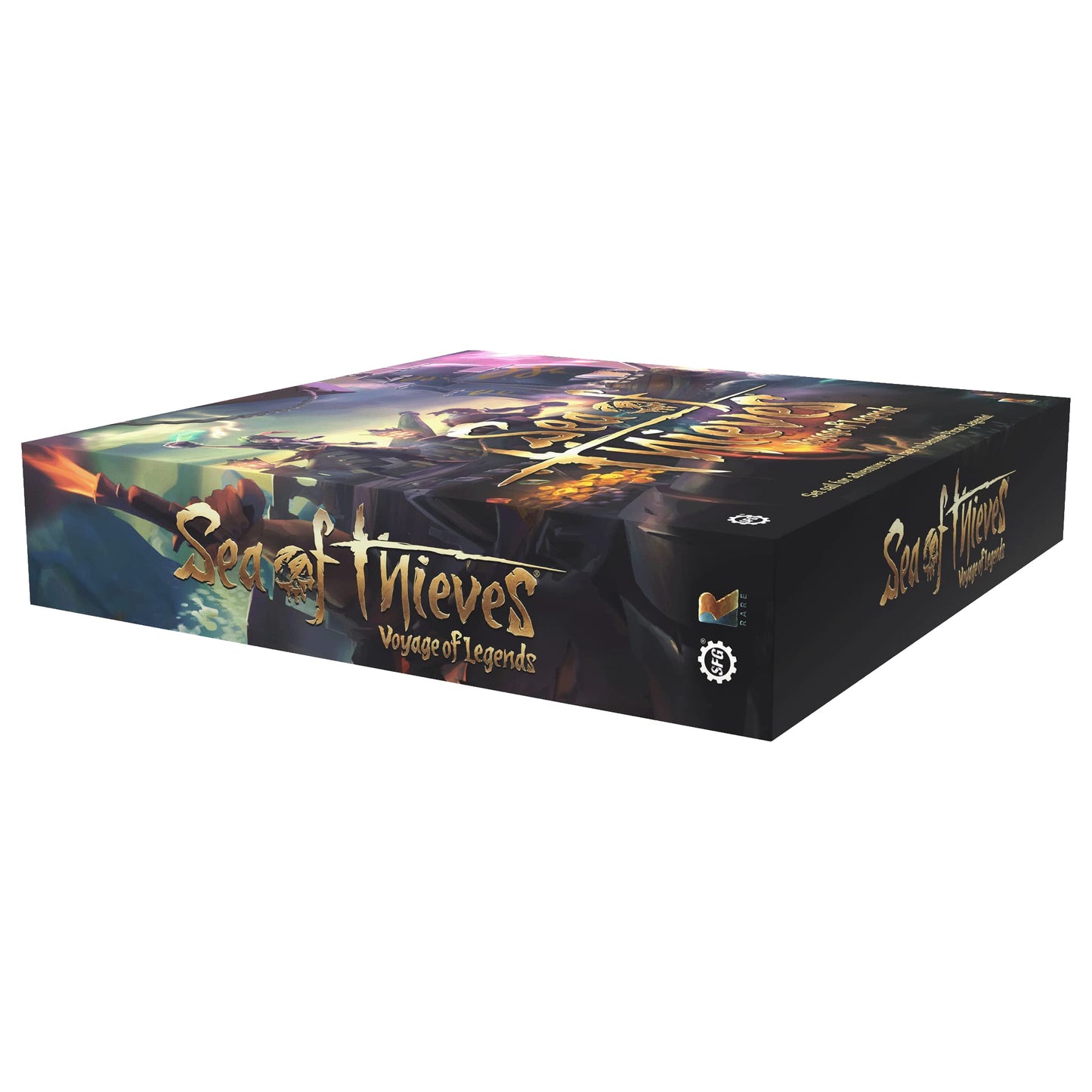 Steamforged Games Sea of Thieves Board Game - Voyage of Legends, Assorted Color, Cardboard Material, Model SFSOT-001