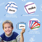 Torlam Sight Words Flash Cards - High Frequency for Pre-K to 3rd Grade, Large Cardstock with Folders & Rings