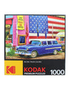 RoseArt 1000 Piece Jigsaw Puzzle - Kodak Premium Route 66, Multi-colored, Paper Material, Model 8700ZZS