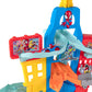Marvel Spidey and His Super Friends Metal Vehicle City Track Set, SNF0202, Toy for Ages 3+, Plastic and Metal Construction