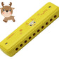 Crafteem Colored Harmonica For Kids And Beginners - Easy-To-Learn Key Of C Instrument - Portable And Lightweight.