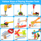 Kids Tool Set Toys for 3, 4, 5, 6, 7 Year Old Boys, Wooden Toddler Tools Set with Electric Drill & Tool Box, Montessori STEM Edu
