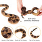 HFATMOS 1pc Realistic Rubber Snakes, Plastic Snakes, Prank Snake Toys for Party, Tricking People, Kids Playing, Garden Props Dec