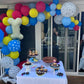 106Pcs Birthday Balloons Garland Arch Kit 18/12/10/5 With Print Balloons For Party Birthday Decorations, Dog Party Supplies For