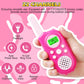 Voopon Walkie Talkies For Kids 22 Channels Long Range 2 Way Radio Toys For 3-12 Ages With Lcd Flash Light,Birthday Gifts For 4 5