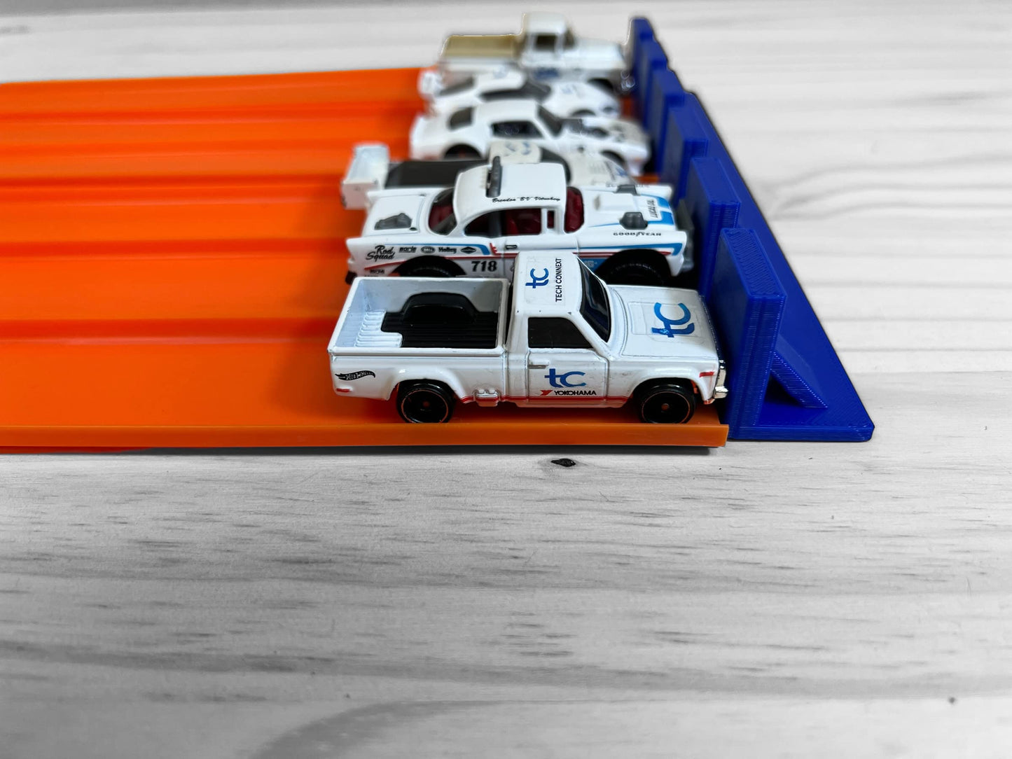 Super 6 Lane Raceway Stopper (Blue)