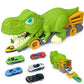 Aykzaqe Dinosaur Eating Cars Transport Truck Carrier Toys for 3 Year Old Boys Toys for 4 Year Old Boys,Toy Cars for Boys Age 4-7