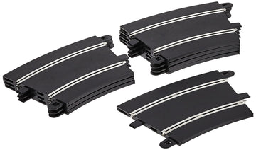 Scalextric Extension Pack 6 1:32 Scale Radius 3 Curves X 8 C8555 Slot Car Track