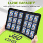 9 Pocket Card Binder  enhanced Ringless Trading Card Binder 360 Side Loading Pocket PU Card Collection Binder  Sturdy Collectible Card Albums Card Folder for MTG  TCG  Sports Cards  Game Cards-Blue