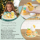 Wooden Tea Set For Toddlers Pretend Play Kitchen Accessories Little Girl Toys Tea Party Set For 3 4 5 6 Year Olds Enjoy Tea Time