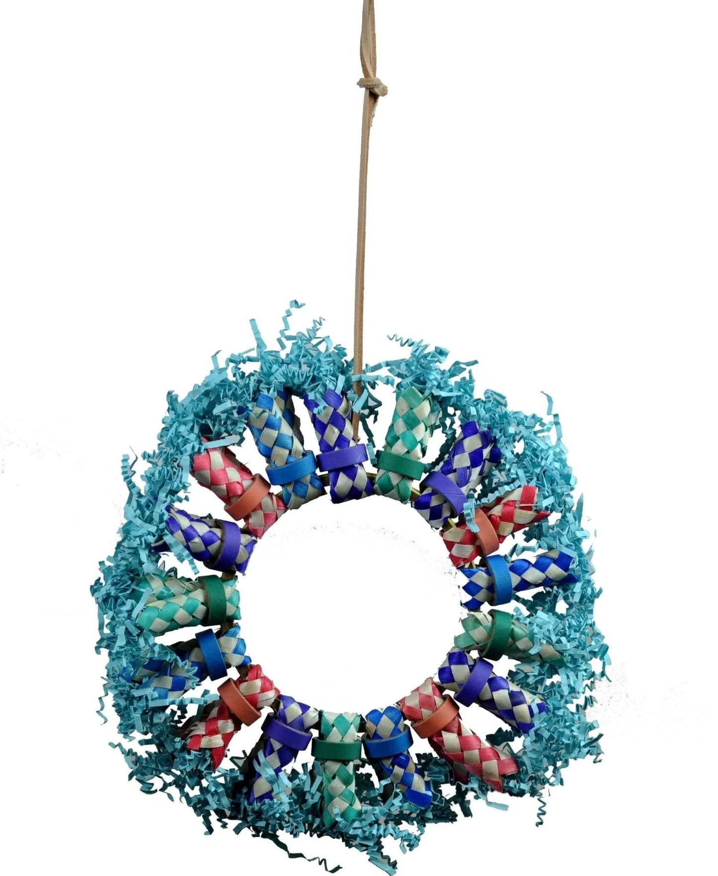 Ae Cage Company Happy Beaks Fire Ring Bird Toy