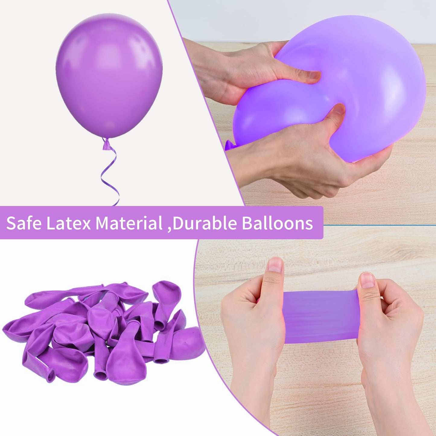 Hot Pink And Purple Balloon Garland Kit,Purple Balloon And Hot Pink Balloon With Purple Hot Pink Metallic Purple Magenta Explosi