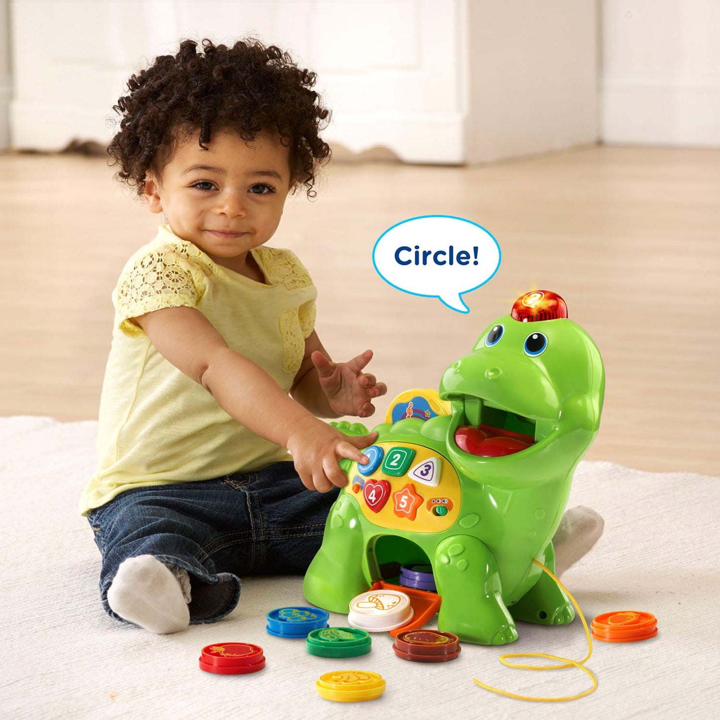 Vtech Chomp &Count Dino, Green
