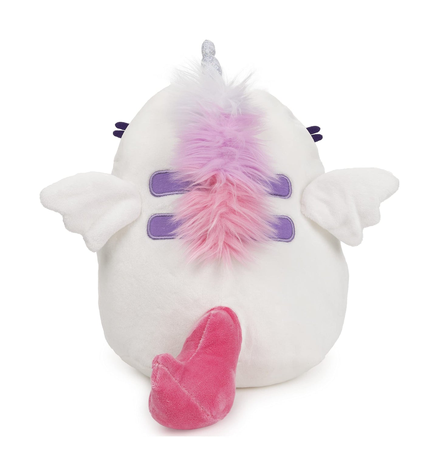 GUND Super Pusheenicorn Plush Stuffed Animal, 9.5" White Cat, High Quality Materials, Model 6054326