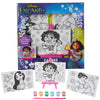 Innovative Designs Disney Encanto Canvas Paint Set for Kids with 3 Canvases, Acrylic Paint, Paintbrush, & Easel