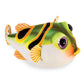 Real Planet Sea Life Plush - Soft Stuffed Animal Gift For Kids All Ages, Sea Ocean Fishing Plushie, Fun Christmas Birthday Gifts (Puffer Fish, 10.5') (10.5' Long)