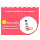 QDXATIVP Rain Maker Stick Tube Shaker - 2PCS Sensory Musical Instrument, Small, Multicolor, Plastic, Model 0621