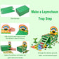 EnriQ Leprechaun Trap Kit St Patrick s Day Decoration Craft Activity DIY Set Up Traps to Catch Elves During St Patricks Day for