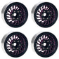 TCRC 4PCS Metal 1.9    Wheel Hubs for TRAXXAS TRX4 TRX6 Bronco RC4WD D90 Axial SCX10 90046 SCX10 II Tamiya CC01 1/10 RC Crawler