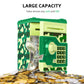 Atm Piggy Bank For Boys Girls, Vcertcpl Mini Atm Coin Bank Money Saving Box With Password, Kids Safe Money Jar For Adults With Auto Grab Bill Slot, Great Gift Toy Bank For Kids(Camouflage Green)