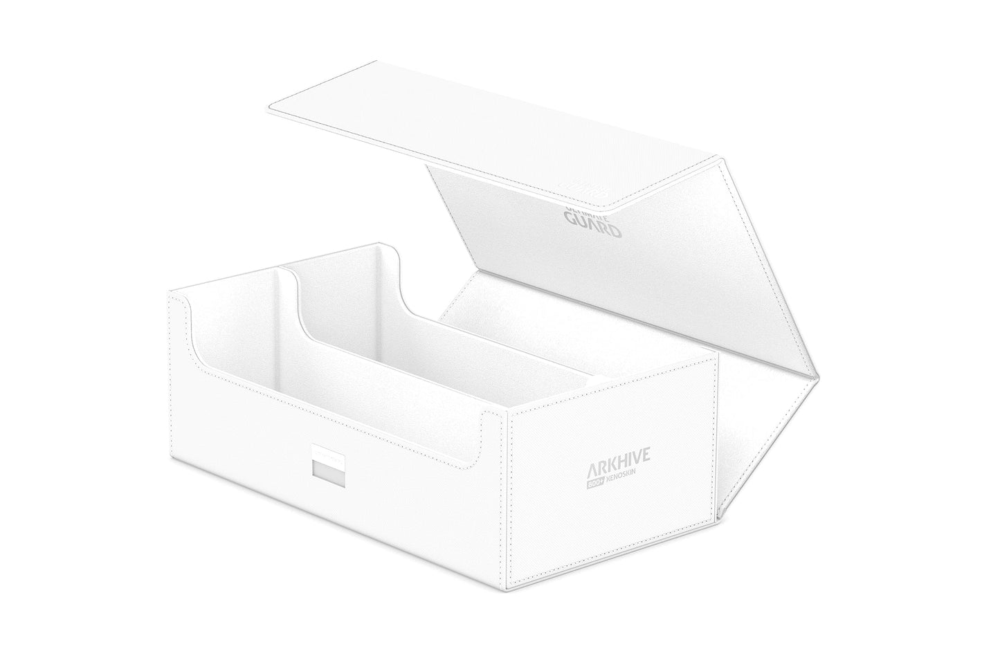 Ultimate Guard Arkhive 800+, Deck Case For 800 Double-Sleeved Tcg Cards, White, Compatible With Boulders, Magnetic Closure & Microfiber Inner Lining