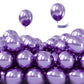 Partywoo Metallic Purple Balloons, 50 Pcs 5 Inch Purple Metallic Balloons, Purple Balloons For Balloon Garland Or Arch As Party Decorations, Wedding Decorations, Baby Shower Decorations, Purple-G105