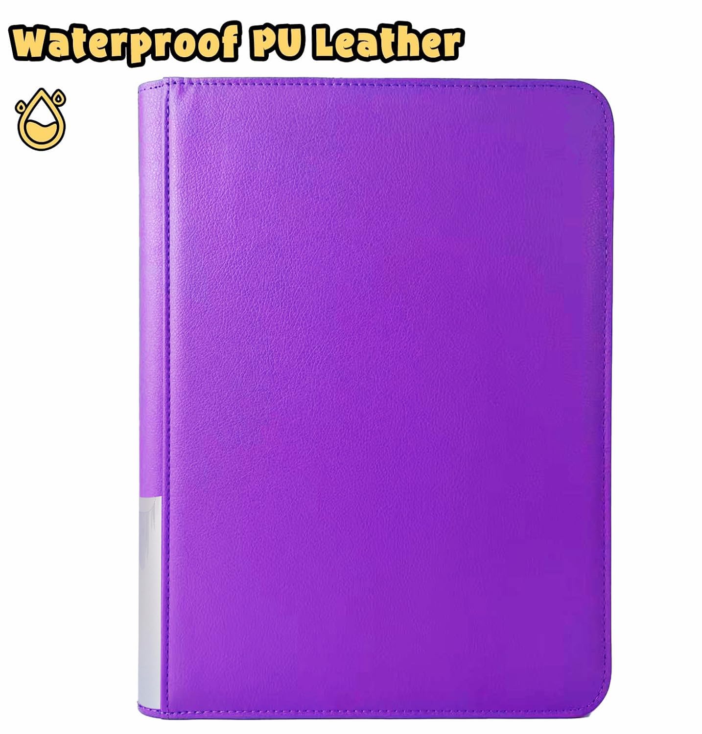 1000+ Pockets Card Binder, Trading Card Binder 16 Pocket, Pu Cover With Costum Label, Card Collection Binder For Pokm, Tcg, Mtg,