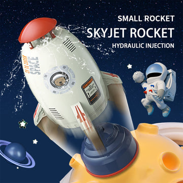 Flexyony Rocket Sprinklers Toys Water Splash Rocket Outdoor Water Play For Kids Rocket Sprinklers Toy Water Blaster Rockets Summ