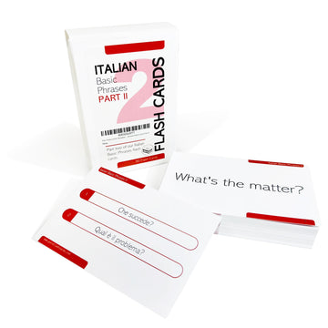 Pat'S Flash Cards 50 Italian Basic Phrases Flash Cards Part Ii