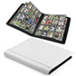 Arkeiliy enhanced Ringless Trading Card Binder - 1024 Capacity  16 Side-Loading Pockets per Page  Archival Quality Protection & Anti-Slip Spine for TCG  MTG  Sports Cards (White II)