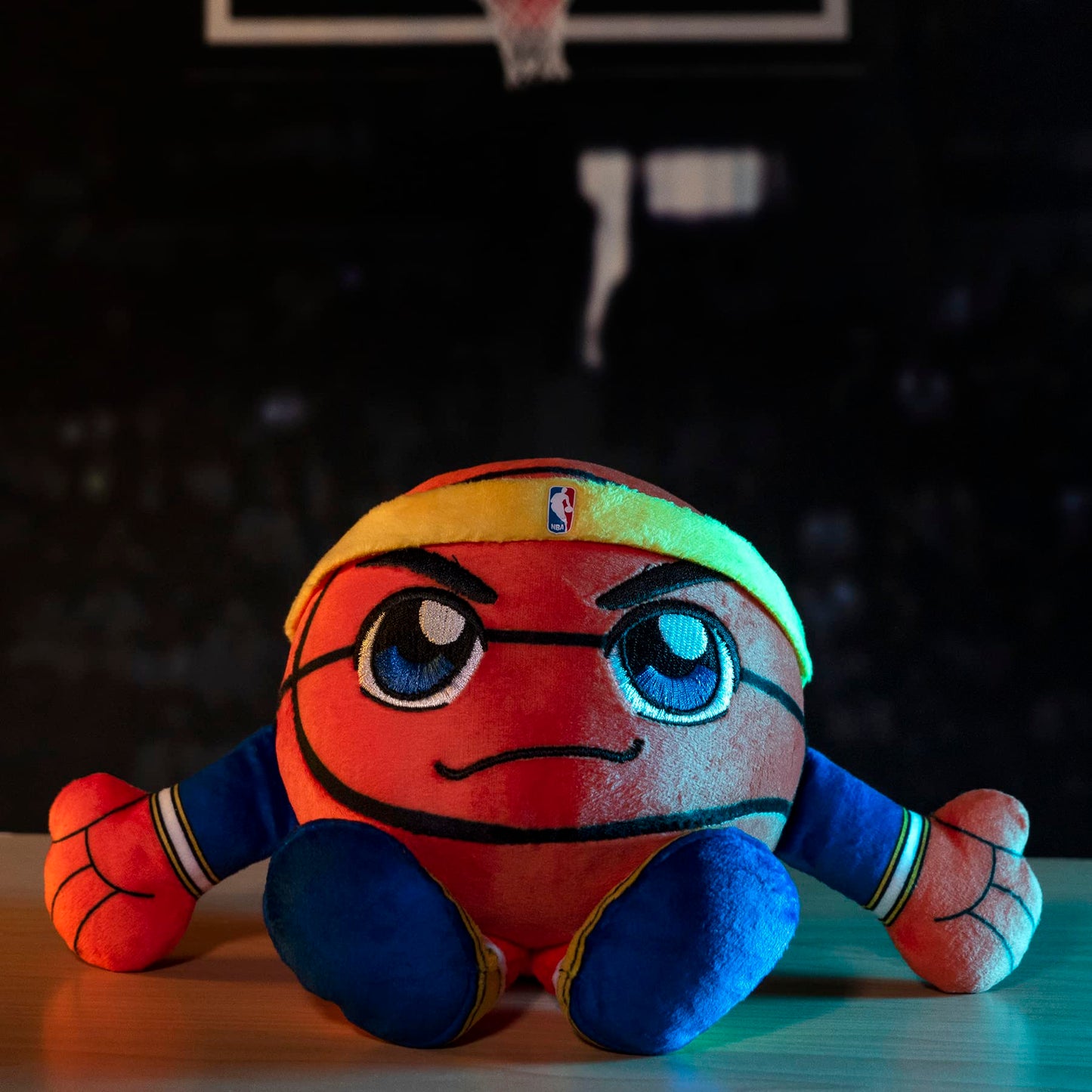Bleacher Creatures Golden State Warriors 8' Kuricha Basketball Sitting Plushies- Soft Chibi Inspired Plush